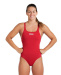 Arena Swim Tech Solid Red/White