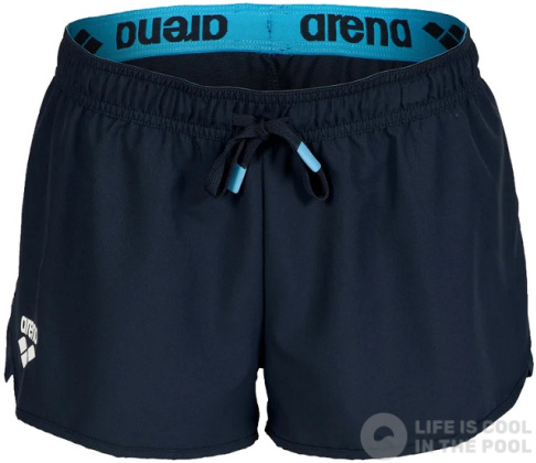 Arena Women Team Short Solid Navy