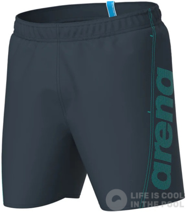 Arena Fundamentals Logo Boxer Asphalt/Water