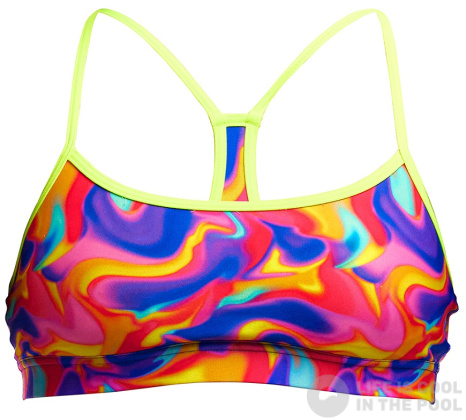 Funkta Summer Swirl Crop Top