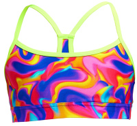 Funkita Summer Swirl Crop Top Girls