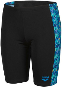 Arena Pooltiles Swim Jammer Boys Black/Blue Multi