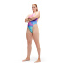 Speedo Womens Allover Digital Tie Back - Pastel Ripples