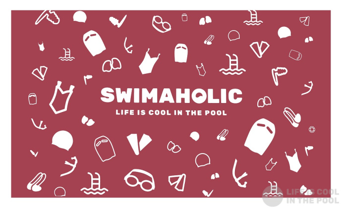 Swimaholic Swimming World Microfibre Towel