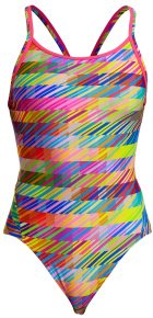 Funkita Static Stack Diamond Back One Piece